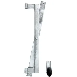 Alberts® Hebetorbeschlag,für Holztore,für unebene Geländeverläufe,feuerverzinkt,700 mm