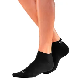 Puma Kurzsocken PUMA "PUMA UNISEX QUARTER PLAIN 9P ECOM", Damen, Gr. 39-42, schwarz (9x schwarz), Baumwollmischung, bedruckt, unifarben, elastisch, Socken, Atmungsaktiv, feuchtigkeitsregulierend, Rippenbündchen, Topseller