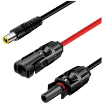 Logilink PHC0400 DC7909/M zu 2x MC4/MF Solar-Steckverbindung Kabellänge 0.3 m