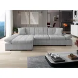 Mirjan24 Ecksofa Malwi Cord mit Bettkasten, und Schlaffunktion Elegante Couch, Poso 110, Seite: Links)