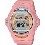 Casio BG-169PB-4ER Baby-G Beach Style Damenuhr Lachsfarben - Rosegold/Grau