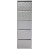 Kare Design 5er silber/geflext