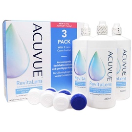 Acuvue RevitaLens All-In-One-Lösung 3 x 360 ml