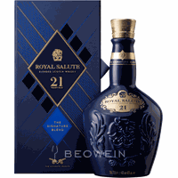 Chivas Regal 21 Years Old Royal Salute Blended Scotch 40% vol 0,7 l Geschenkbox