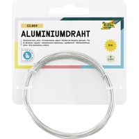 Folia Aluminiumdraht Basteldraht 1mm x 5m silber