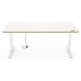Yaasa Schreibtisch Desk Pro 160 x 80 cm Multiplex Weiß/Weiß