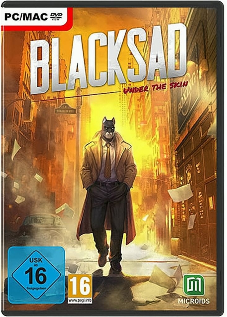Blacksad - Under the skin, 1 DVD-ROM (Limited-Edition)