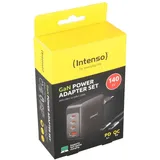 Intenso Power Adapter W140 SET 2x USB-C 1x USB-A inkl. Kabel