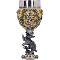 Nemesis Now Harry Potter Hufflepuff Hogwarts House Collectable Goblet, Harz, Gelb, Silber, 1.25 picometer