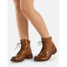 felmini wide fit Schnürstiefelette braun 36
