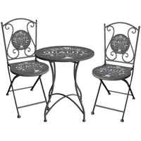 Garden Pleasure Royal Set 3-tlg. dunkelgrau