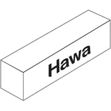 HAWA Forte Schrankauszug 780 mm, Einbautiefe 785 mm - Stahl lichtgrau RAL 7035