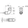 Vitra Liquid Handtuchhaken rund Chrom A44568