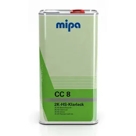 Mipa CC8 2K HS Klarlack VOC für Lufttrocknung, 5Ltr.