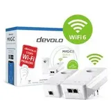 devolo Magic 2 WiFi 6 Starter Kit Powerline WLAN Starter Kit 8819 (CH) CH 2400MBit/s