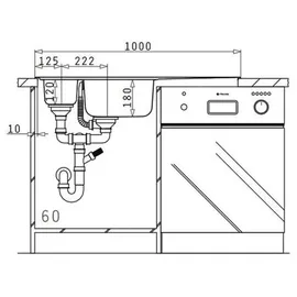 PYRAMIS Amaltia Extra (100X50) 1 1/2B 1D Edelstahl poliert + Excenterbetätigung