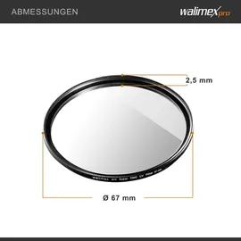 Walimex pro UV-Filter Slim Super DMC 67mm