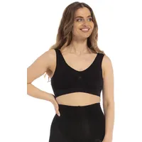 Magic Bodyfashion Comfort Bra BH schwarz, (Black 4921), Medium