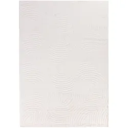 Teppich AYYILDIZ TEPPICHE "SAHARA 1113", beige (cream), B:200cm H:12mm L:290cm, Polypropylen, Teppiche, Pflegeleicht / Strapazierfähig / Trend Colors