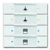 Busch-Jaeger Tastsensor 4/8fach 6127/02-84