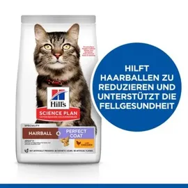 Hill's Adult Hairball & Perfect Coat Huhn 2 x 7 kg