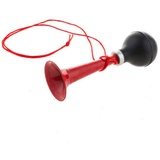 Funny Fashion Kostüm Rote Clown Hupe zum Kostüm - 20 cm, Party Karneva rot