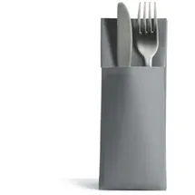 ornamensa CHIC 1250 Besteckservietten Bestecktaschen grau Airlaid