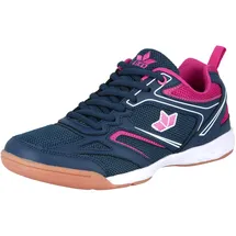 Brütting Lico Damen, Sneaker Airsoft Indoor marineblau/pink/weiß (Gr. 41 EU