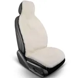 BREMER SITZBEZÜGE Lammfell Wohnmobil Sitzauflage Sitzbezug für Challenger 337GA Ultimate Premium Lammfell Auflage - Beige