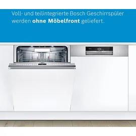 Bosch Serie 4 SMI4ECS21E Einbau-Geschirrspüler (teilintegrierbar, 598 mm breit, Edelstahl)
