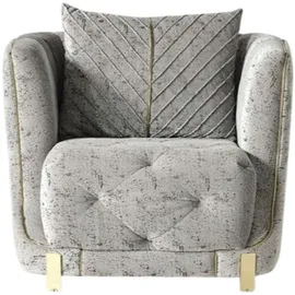 JVMöbel Sessel Lounge Designer 92 x 78 x 100 cm Grau