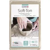 OEM Soft Ton Weiß 1000 g Bastelmaterial