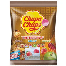 Chupa Chups Best of Lutscher fruchtig cremig Nachfüllbeutel 3000g