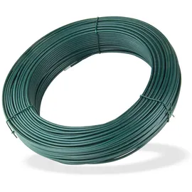 DEMA Spanndraht grün 110 m x 3,8 mm Bindedraht Wickeldraht Maschendraht Zaun Draht