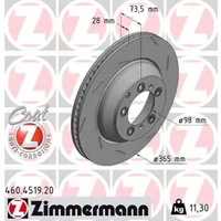 ZIMMERMANN Bremsscheibe COAT Z