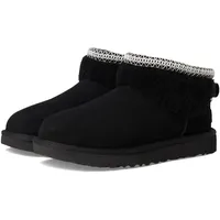 UGG Australia UGG Classic Ultra Mini Maxi Curly Stiefelette schwarz schwarz, 38 EU