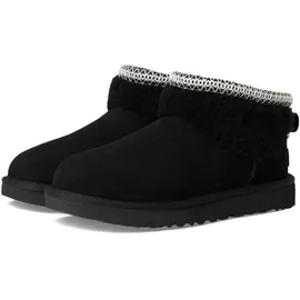 UGG Australia UGG Classic Ultra Mini Maxi Curly Stiefelette schwarz schwarz, 38 EU