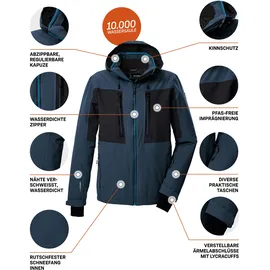 KILLTEC KSW 47 Skijacke Dunkelblau L