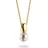 Thomas Sabo Bold Elegance Kette mit Anhänger Gelb Gold