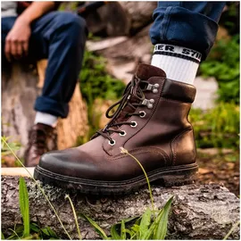 Stier Gummistiefel Braun 47