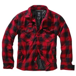 Brandit Lumberjacket Freizeit Jacken rot L