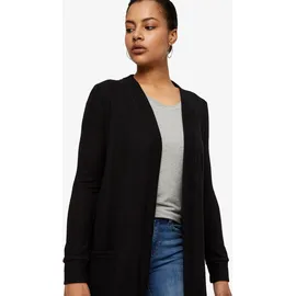 Noisy May NMCity Long Cardigan Schwarz S
