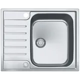 FRANKE Edelstahlspüle, rechteckig, 63/51 cm, (1 St) silberfarben