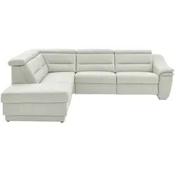 Kollektion Kraft Ecksofa   Ivonne ¦ silber ¦ Maße (cm): B: 294 H: 84 T: 245