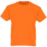 KIDS ORIGINAL T - leichtes Rundhalsausschnitt T-Shirt für Kinder in versch. Farben und Größen, orange, 140