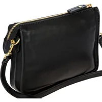 BRIC'S Volterra Umhängetasche Leder 23 cm black