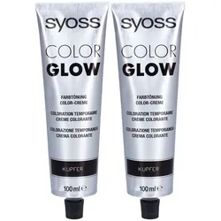 Syoss ColorGLOW Pflege-Coloration Ton-in-Ton Kupfer intensiver Glanz