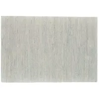 THEKO Maloronga Uni Wollteppich 60 x 90 cm Beige/Grau