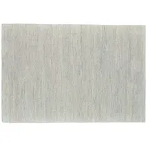 THEKO Maloronga Uni Wollteppich 60 x 90 cm Beige/Grau