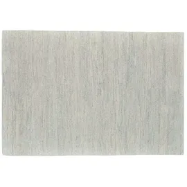 THEKO Maloronga Uni Wollteppich 60 x 90 cm Beige/Grau